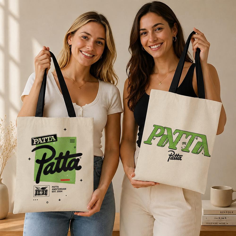 Streetwear Brand Bag - Torby płócienne marki streetwearowej Patta, odpowiednie