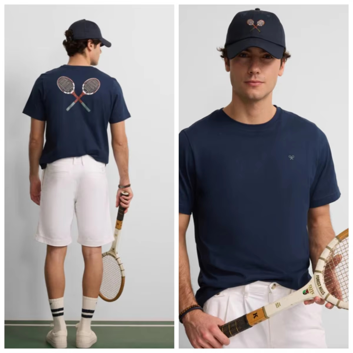 Streetwear Brand Collection - Klasyczna Kolekcja Tenisowa Modna Casualowa Koszulka