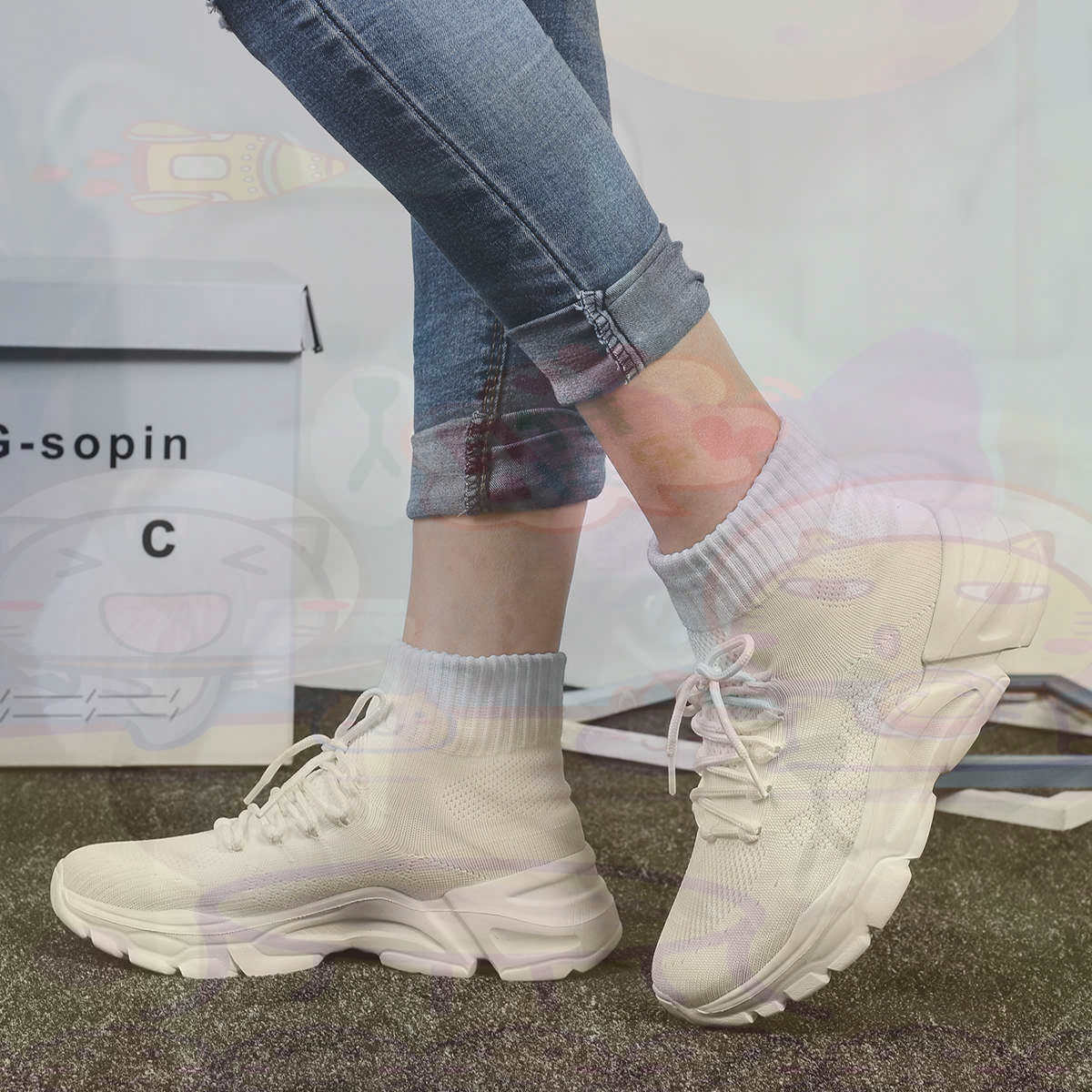 Best Streetwear Brand Uk - Zwiększa wysokość Sumer Koszykówki Koszykówka Damskie