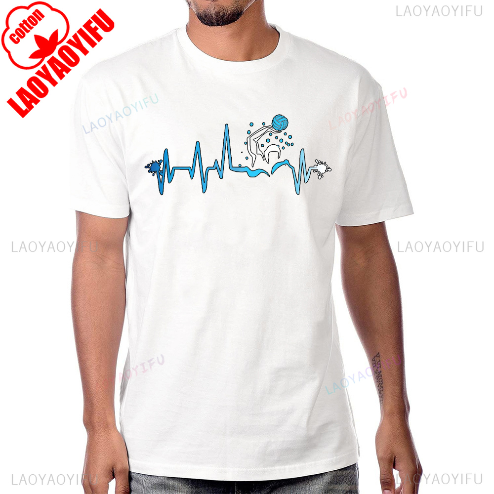 Water Polo Player Heart Beat G – Streetwear Brand T Shirt recenzja i cena