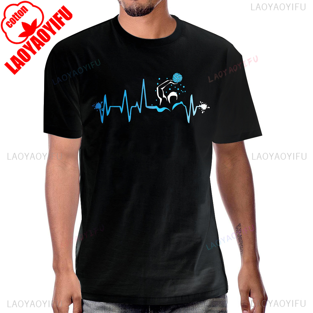 Water Polo Player Heart Beat G – Streetwear Brand T Shirt recenzja i cena