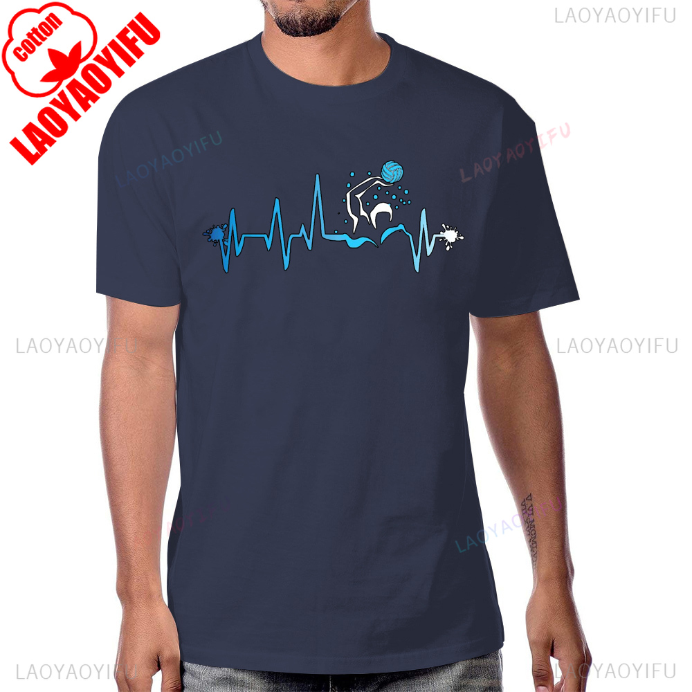 Water Polo Player Heart Beat G – Streetwear Brand T Shirt recenzja i cena