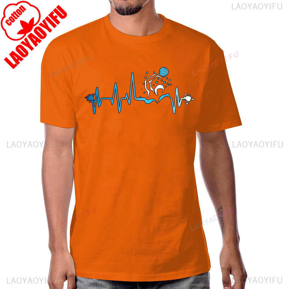 Water Polo Player Heart Beat G – Streetwear Brand T Shirt recenzja i cena