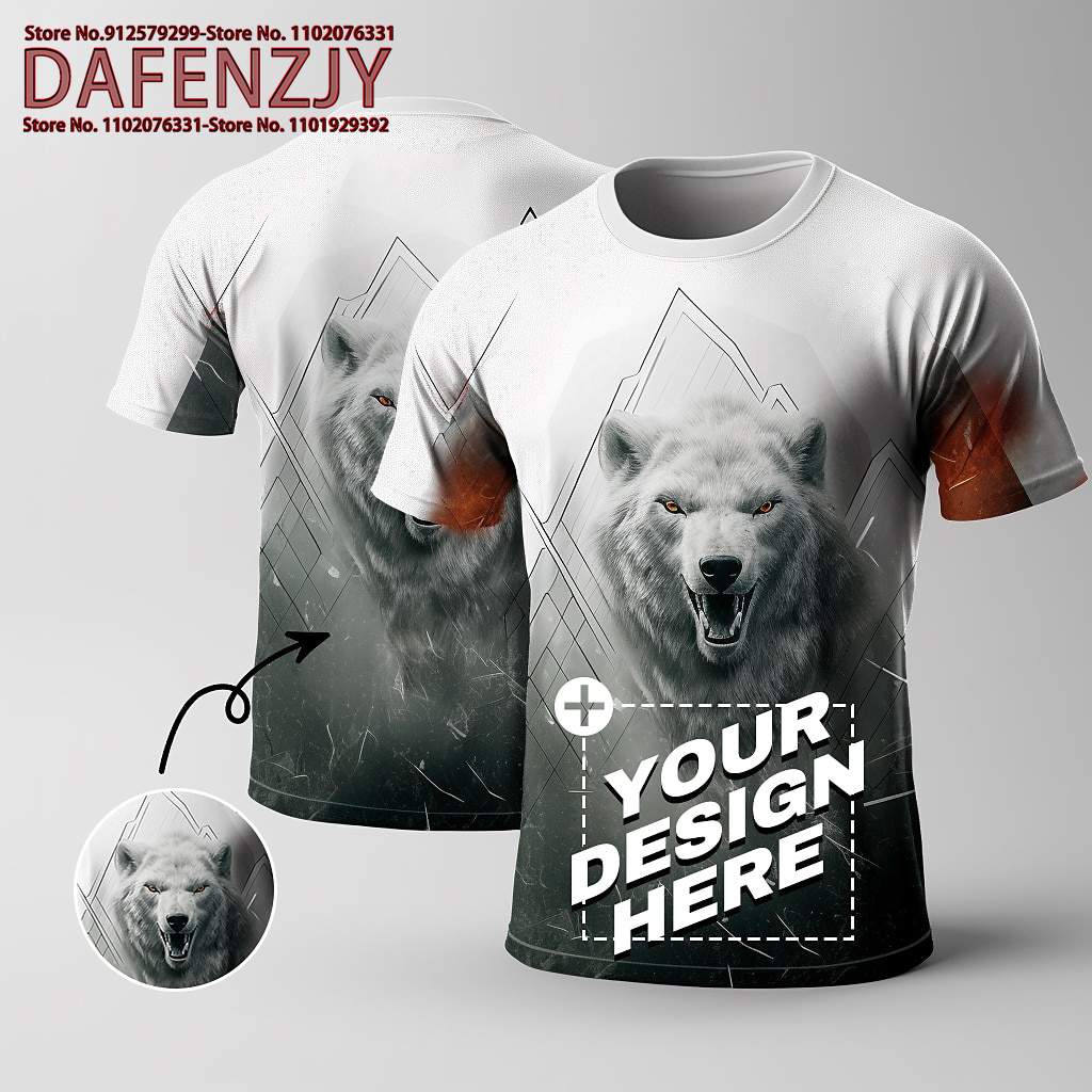 Custom Funny Pet Photo 3D All  – Streetwear Brand T Shirt recenzja i cena