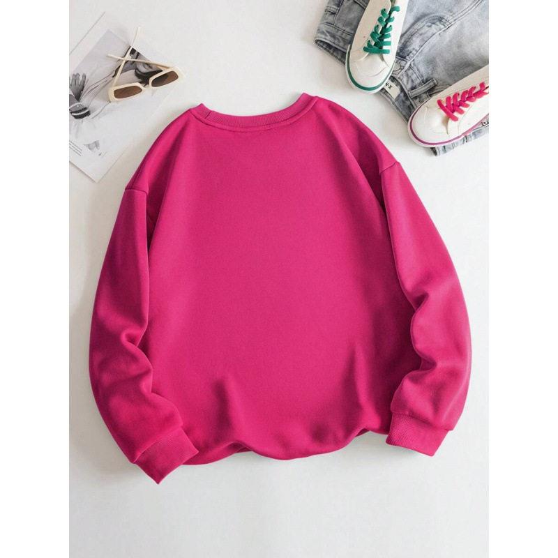 Bluza z nadrukiem liter, damsk – Streetwear Brand Collection recenzja i cena